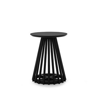 15.75 in Round Wood Coffee Table