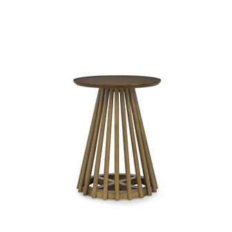 15.75 in Round Wood Coffee Table