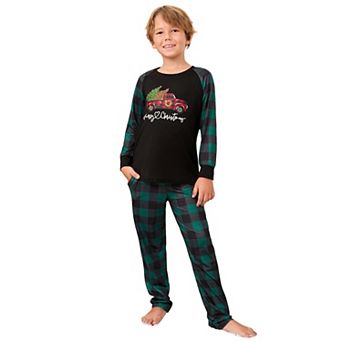 Christmas Pajamas for Family Pjs Matching Sets PlaidShirts Pants Sleepwear Nightwear Kids