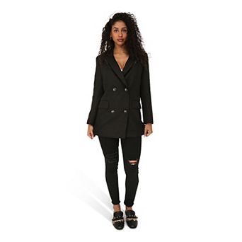 Because Of You Trimmed Blazer