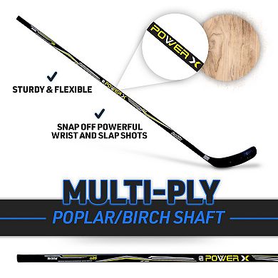 Franklin Sports Street Right Shot Power X Junior Street Hockey Stick