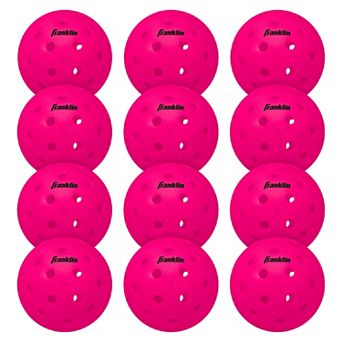 Franklin Sports 12-Pack X-40 Outdoor Pickleballs