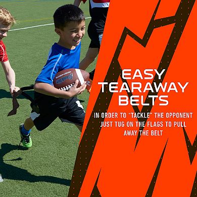 Franklin Sports Minnesota Vikings NFL Flag Football Set