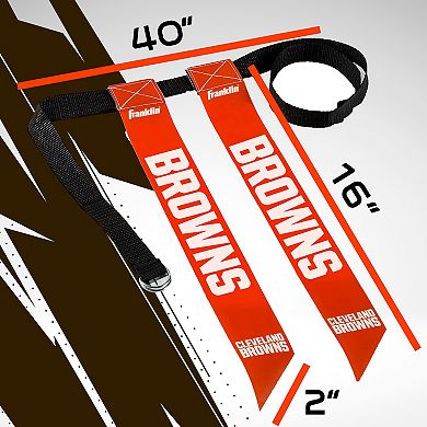 Franklin Sports Minnesota Vikings NFL Flag Football Set