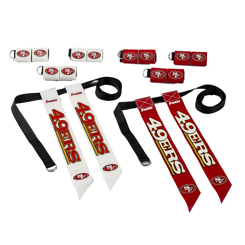 Franklin Sports NFL Flag Football Set, 49ers