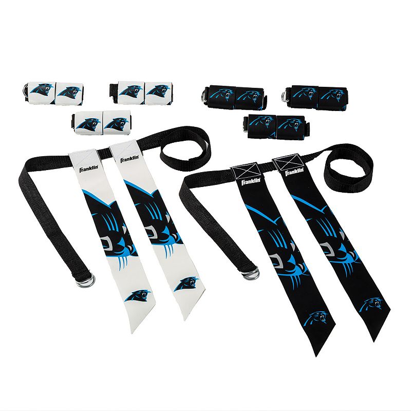 Franklin Sports NFL Flag Football Set, Panthers