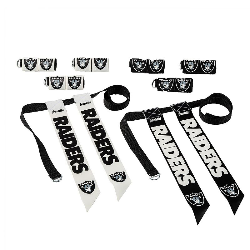 Franklin Sports NFL Flag Football Set, Raiders