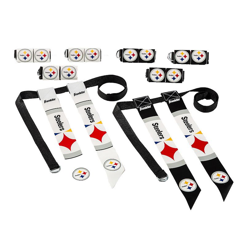 Franklin Sports NFL Flag Football Set, Steelers