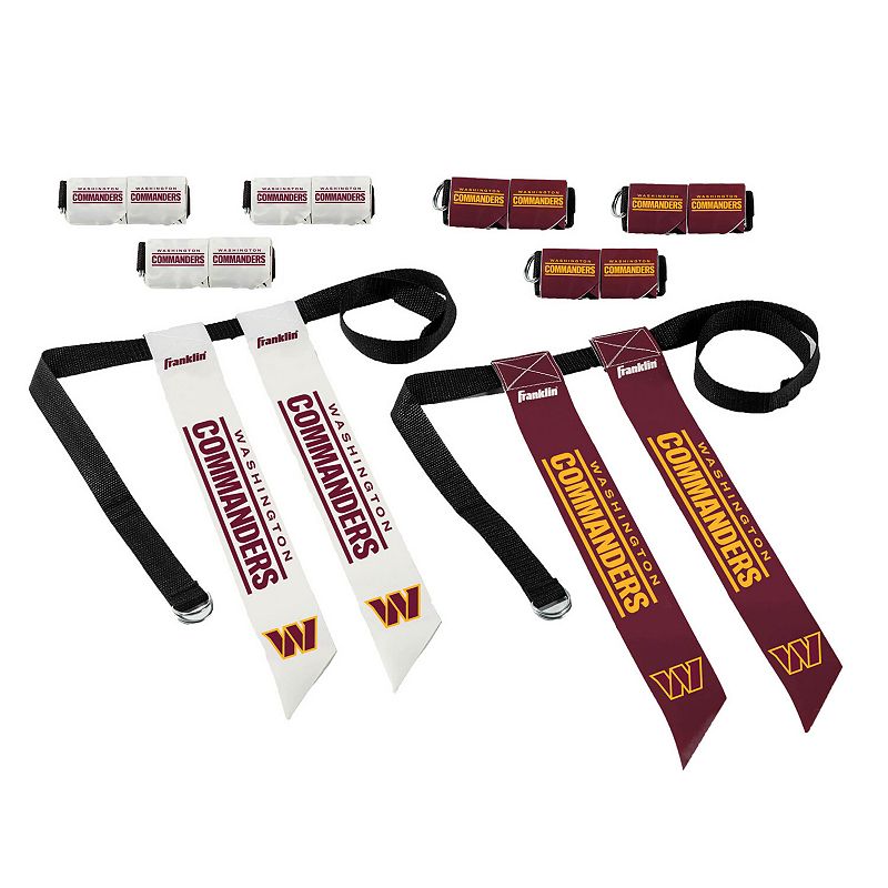 Franklin Sports NFL Flag Football Set, Washington