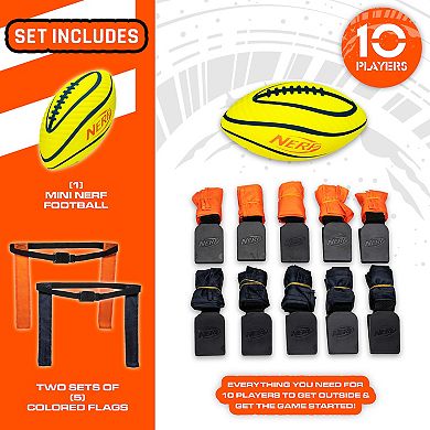 NERF 5v5 Youth Flag Football Set