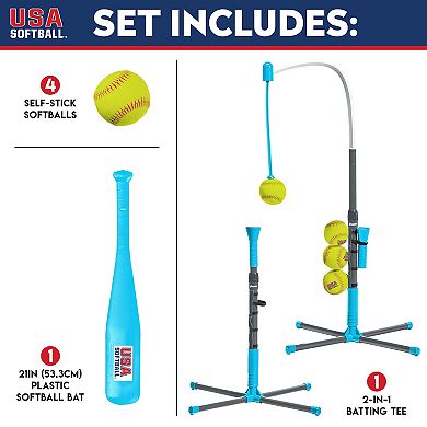 Franklin Sports Kids' Teeball and Softball Batting Tee