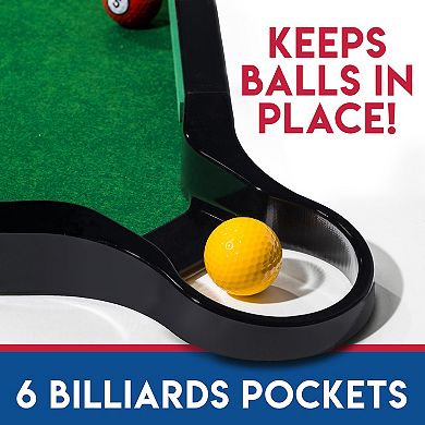 Franklin Sports Billiards Golf Indoor Mini Golf Game