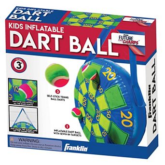 Franklin Sports Kids' Inflatable Tennis Ball Dartboard Game