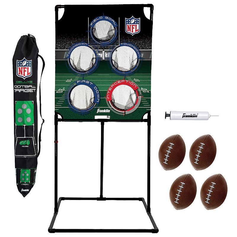 Franklin Sports NFL Football Target Toss Game, Black