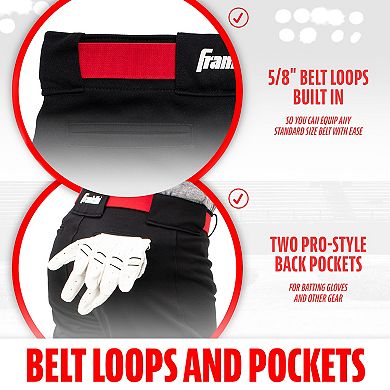 Franklin Sports Youth Small Baseball Pants