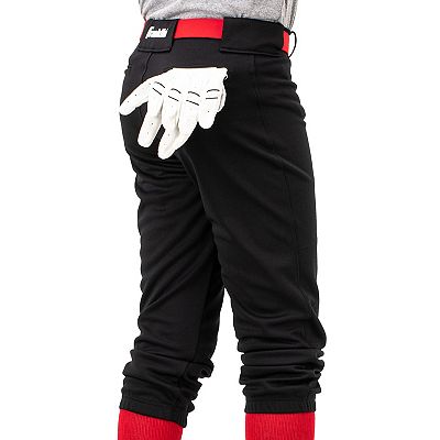 Franklin Deluxe Baseball-Gray Softball Pants Youth Large