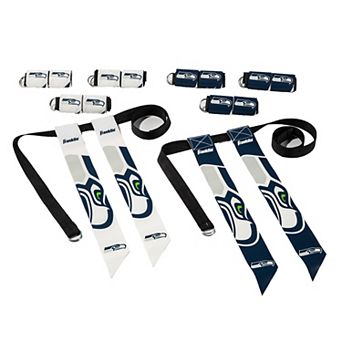 Franklin Sports New Orleans Saints NFL Flag Football Set