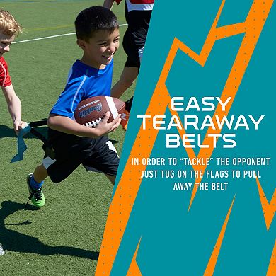 Franklin Sports Chicago Bears NFL Flag Football Set