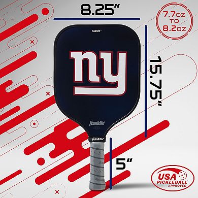 Franklin Sports NFL New York Giants Pickleball Paddle