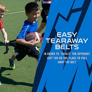 Franklin Sports New York Giants NFL Flag Football Set