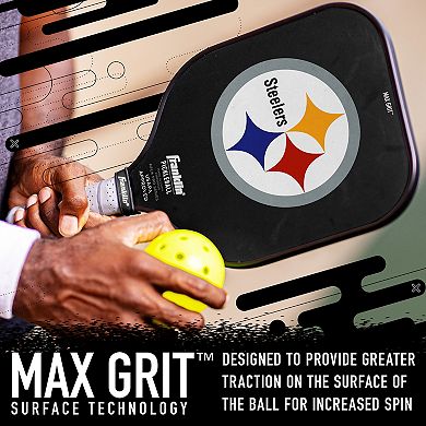 Franklin Sports NFL Pittsburgh Steelers Pickleball Paddle