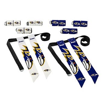 Franklin Sports Baltimore Ravens NFL Flag Football Set