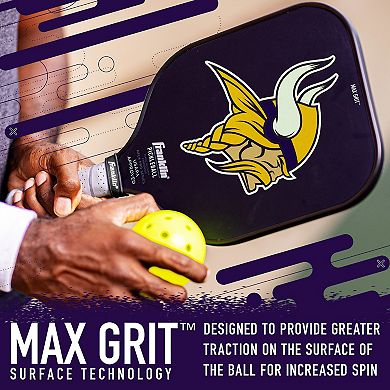 Franklin Sports NFL Minnesota Vikings Pickleball Paddle 