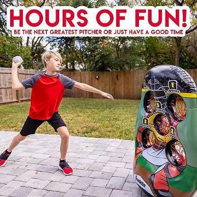 Franklin Sports 5-Hole Inflatable Baseball Target