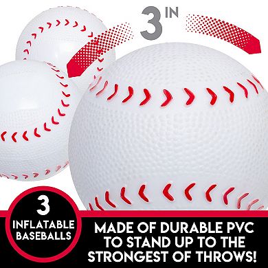 Franklin Sports 5-Hole Inflatable Baseball Target