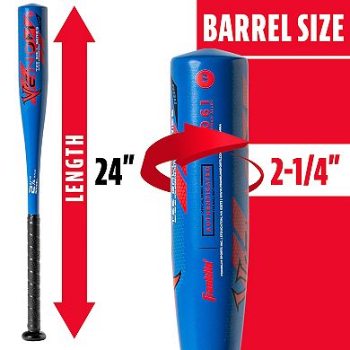 Franklin Sports Kids Baseball + Teeball Bat