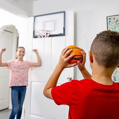 Franklin Sports Indoor + Outdoor Rubber Mini Basketballs