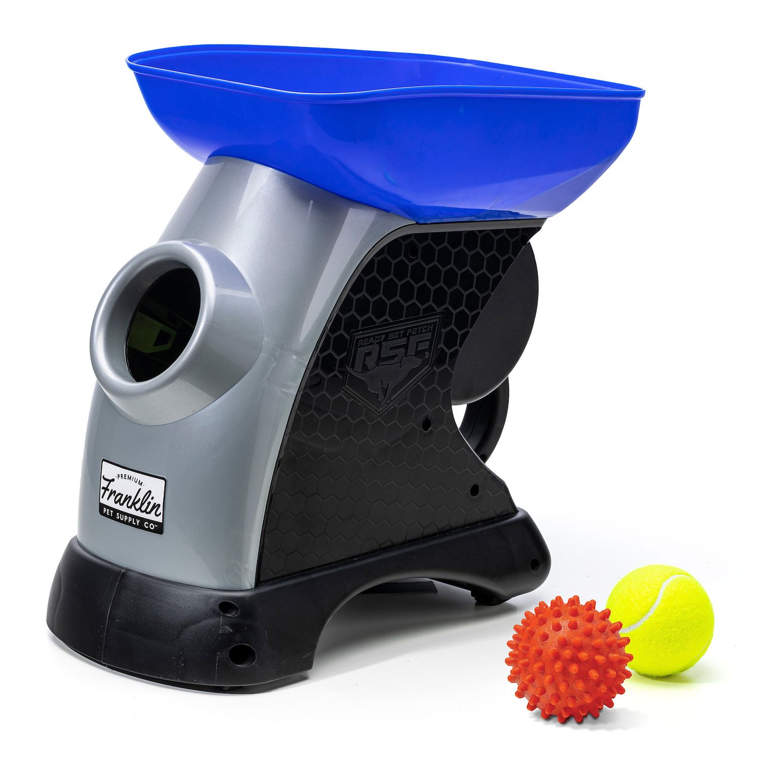 Franklin Sports Pet Ready Set Fetch Automatic Tennis Ball Launcher Dog Toy
