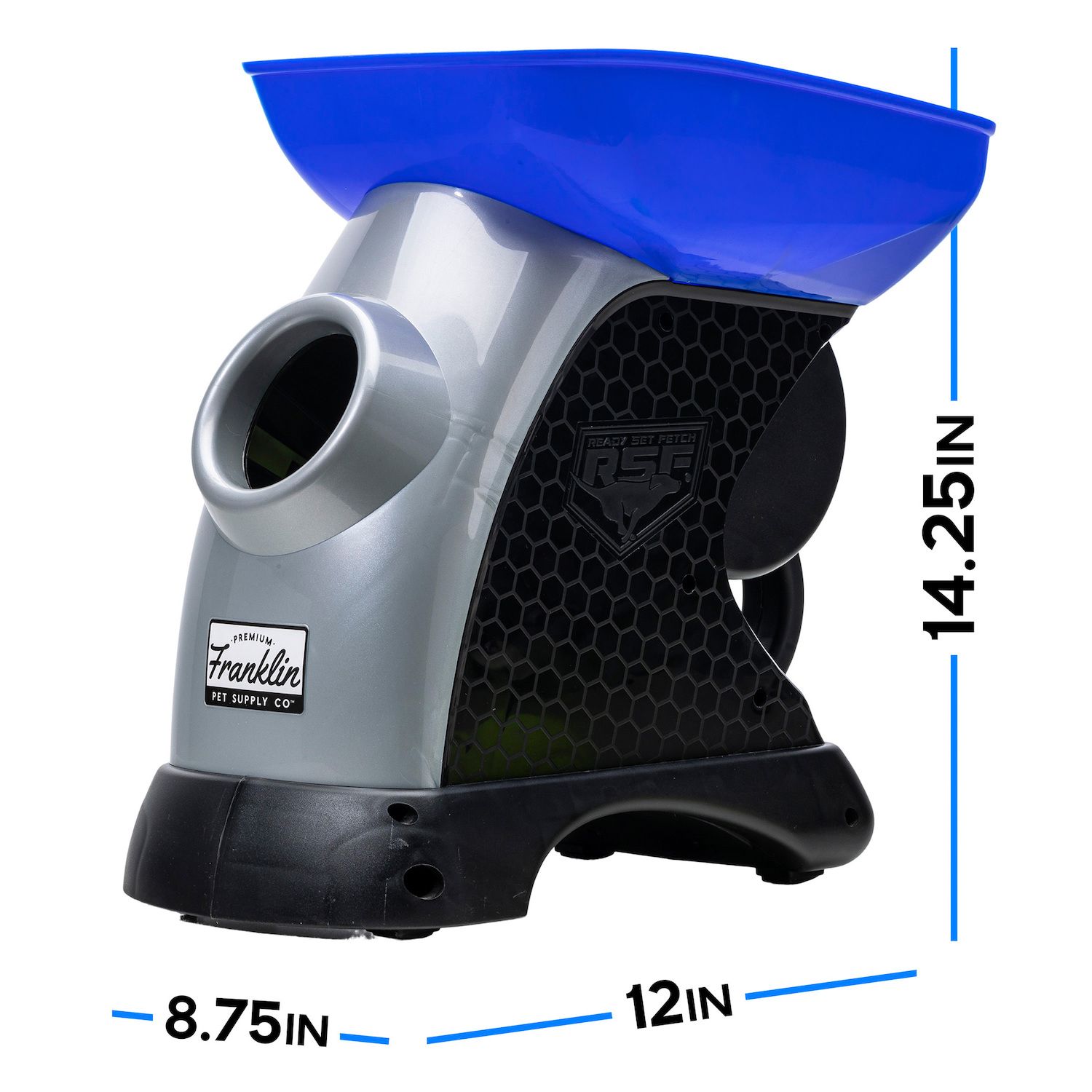 Franklin Sports Pet Ready Set Fetch Automatic Tennis Ball Launcher Dog Toy