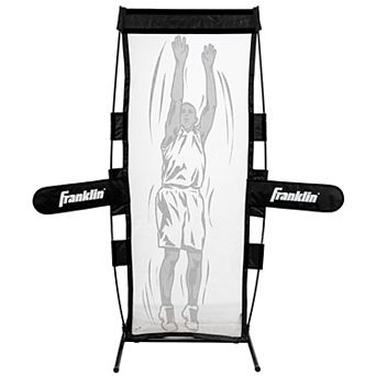 Franklin Sports Basketball Defender Dummy Basketball Training + Practice Equipment