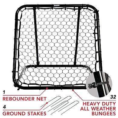 Franklin Sports Basketball Pass Back Rebounder Net