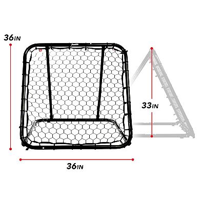 Franklin Sports Basketball Pass Back Rebounder Net