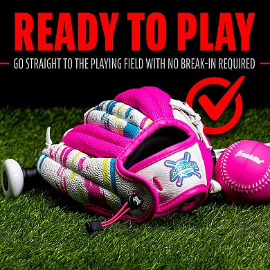 Franklin Sports Air Tech Baseball Glove with Ball