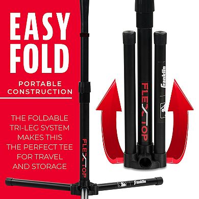 Franklin Sports Baseball Batting Tee & Adjustable Batting Practice Stand
