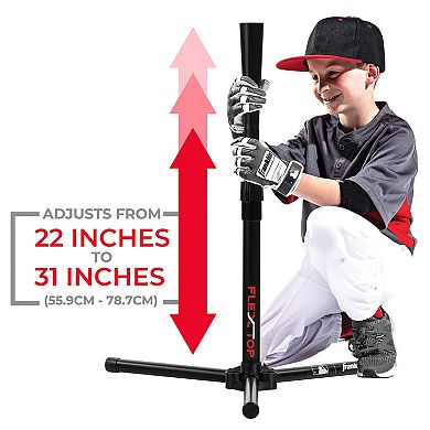 Franklin Sports Baseball Batting Tee & Adjustable Batting Practice Stand