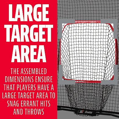 Franklin Sports MLB Flexpro Training Backstop Net and Pitching Target