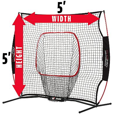 Franklin Sports MLB Flexpro Training Backstop Net and Pitching Target