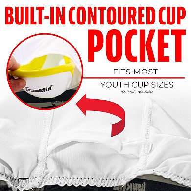 Franklin Sports Youth Baseball Sliding Shorts