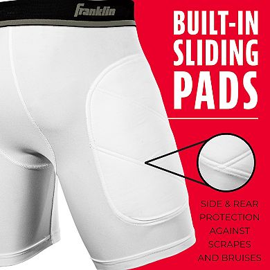 Franklin Sports Youth Baseball Sliding Shorts