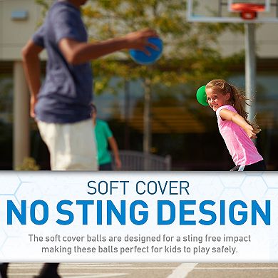 Franklin Sports Kids 6-Pack of 7" Inflatable Playground Balls