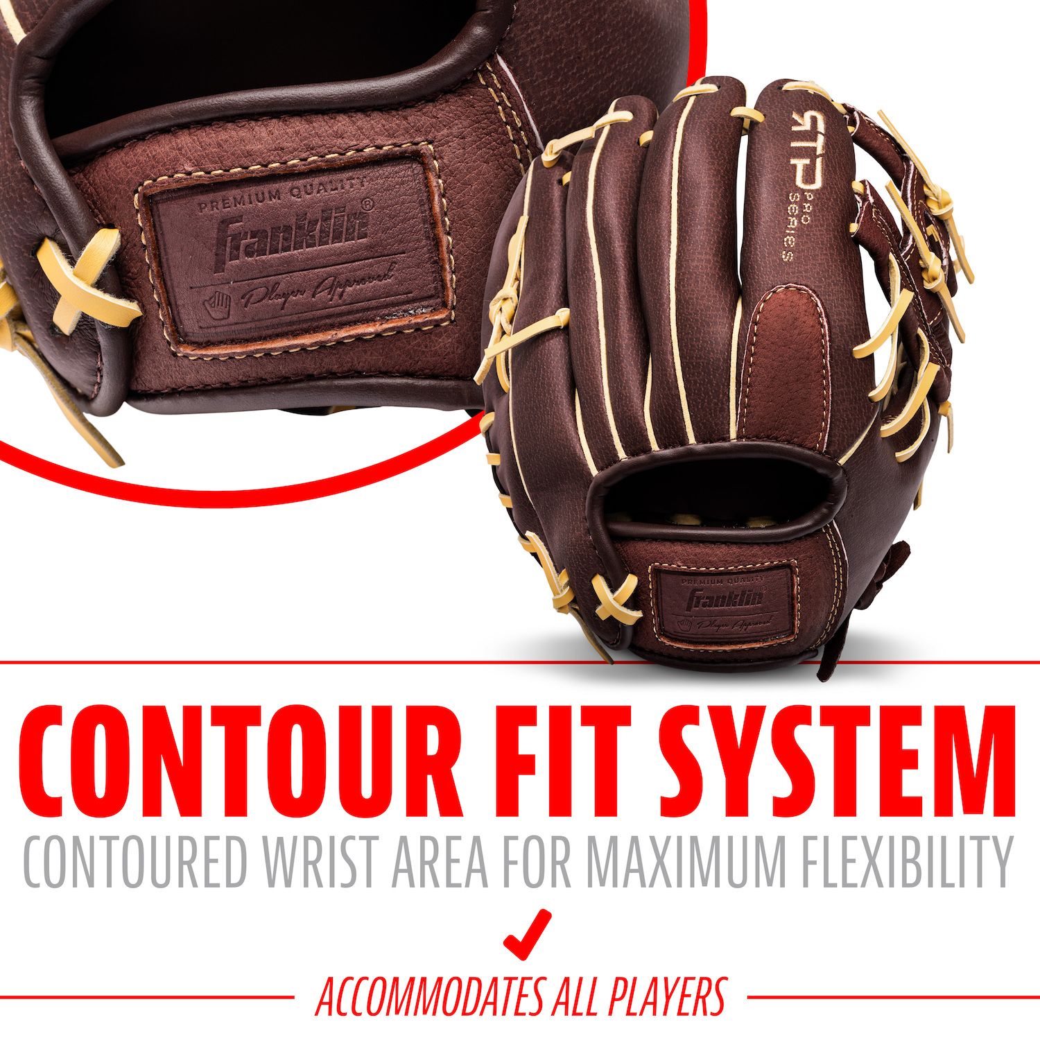 Franklin RTP Pro Series Infield Glove - Thumbnail 5
