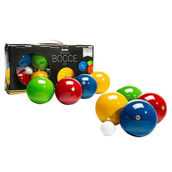 Franklin Sports Wooden 100mm Bocce Ball Set