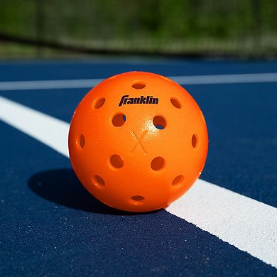Franklin Sports X-40 12-Pack Outdoor Lava Pickleballs