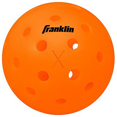 Franklin Sports X-40 12-Pack Outdoor Lava Pickleballs
