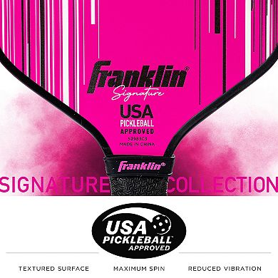 Franklin Sports Signature Series Pro Pickleball Paddle with MaxGrit Surface