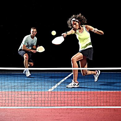 Franklin Sports Half Court Size Pickleball Net, Paddles & Pickleballs Set